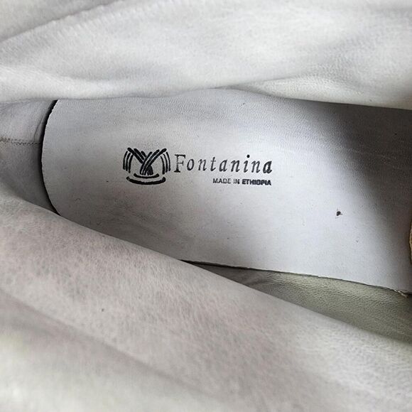 Fontanina Oliberte Hi-top Sneakers US 9 Gray/black Suede Lace-Up Ankle Boot Shoe - Picture 14 of 15